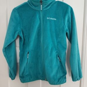 Columbia Teal Fleece Jacket
